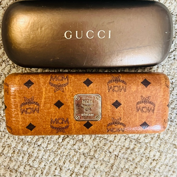Bundle of 3 Designer Sunglass Cases - Gucci, MCM & Salvatore Ferragamo - Picture 10 of 13
